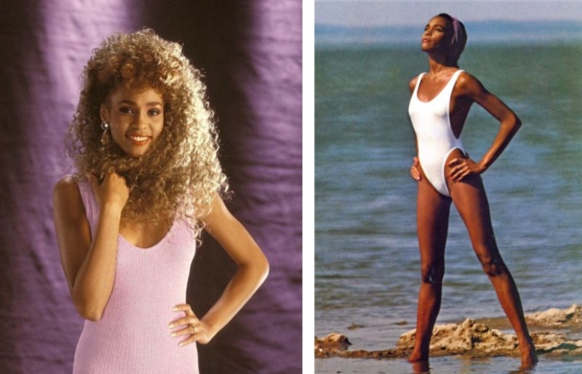 Beauty with a magical voice: rare photos of a young Whitney Houston from the 1980s years