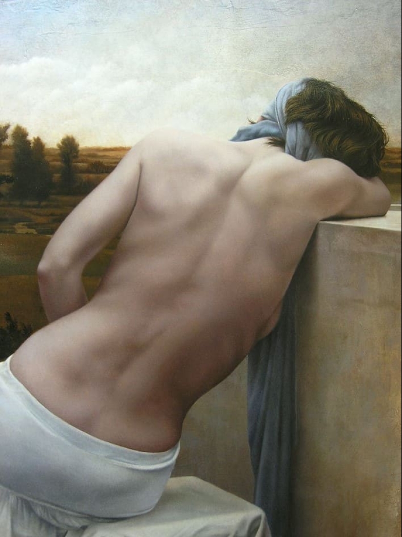 Belleza femenina en pinturas inusuales de Pascal Chauvet Belleza femenina en pinturas inusuales de Pascal Chauvet