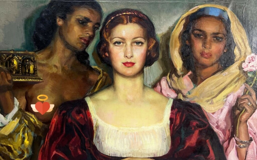 Bellezas candentes del sur en retratos de José Cruz Herrera Bellezas candentes del sur en retratos de José Cruz Herrera