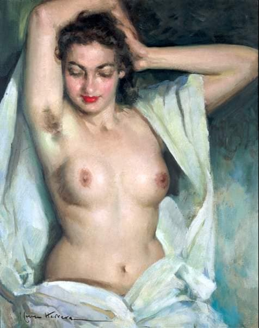 Bellezas candentes del sur en retratos de José Cruz Herrera Bellezas candentes del sur en retratos de José Cruz Herrera