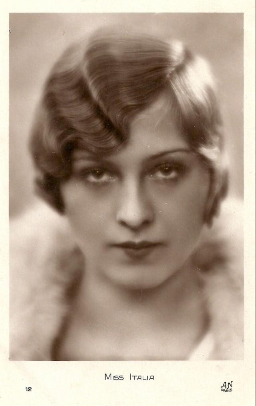 Bellezas retro del concurso de belleza "Miss Europa - 1930"