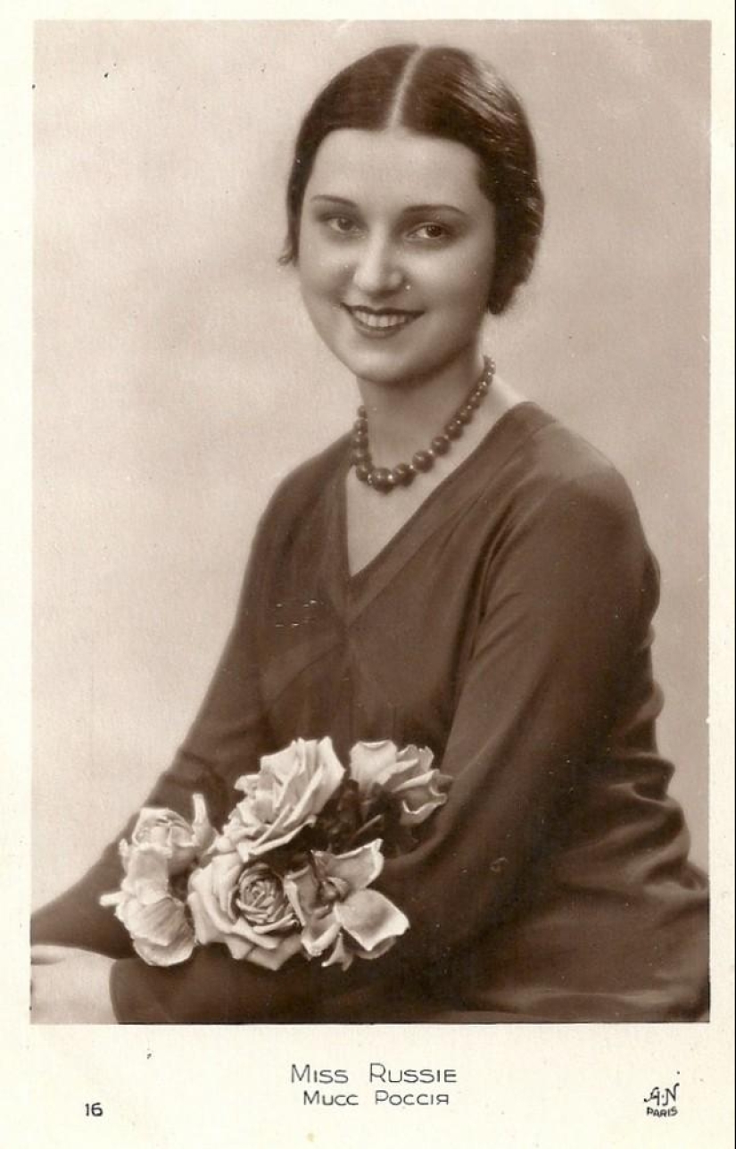 Bellezas retro del concurso de belleza "Miss Europa - 1930"