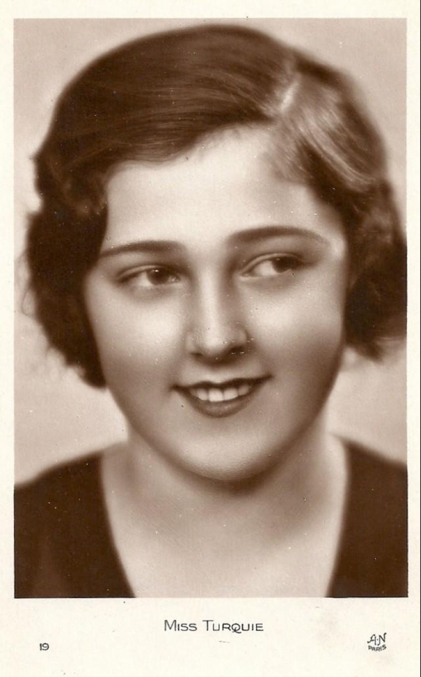 Bellezas retro del concurso de belleza "Miss Europa - 1930"