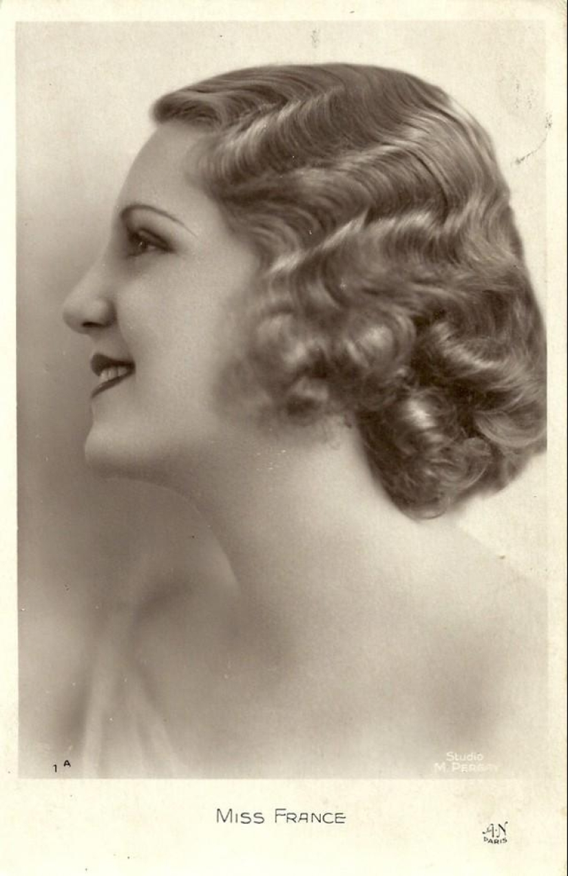 Bellezas retro del concurso de belleza "Miss Europa - 1930"