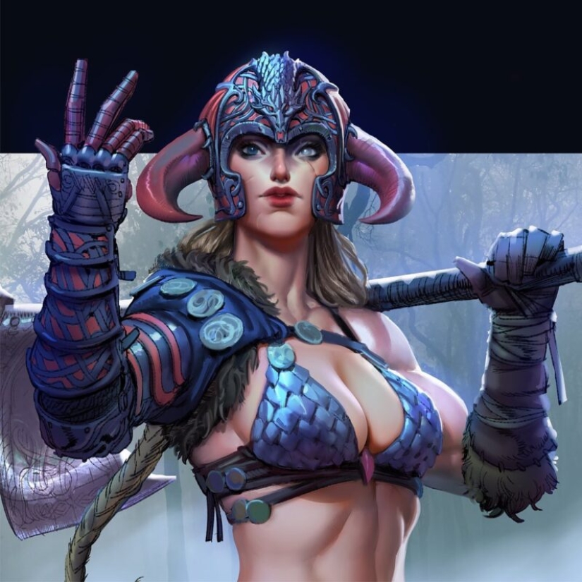 Bellezas sexy de los mundos fantásticos de Ibrahim Swaid Bellezas sexy de los mundos fantásticos de Ibrahim Swaid