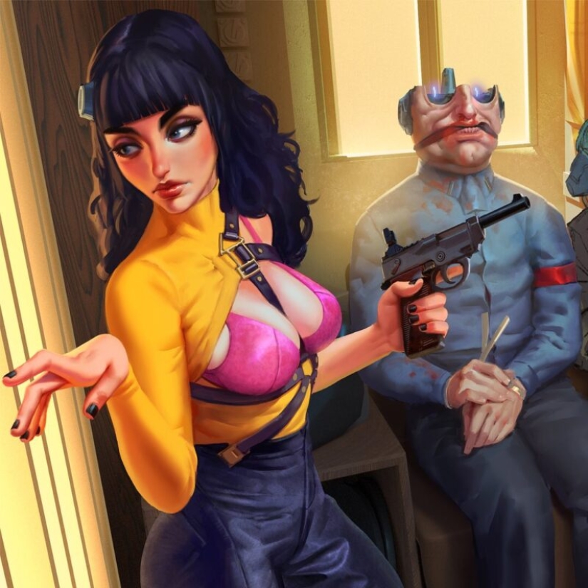 Bellezas sexy de los mundos fantásticos de Ibrahim Swaid Bellezas sexy de los mundos fantásticos de Ibrahim Swaid