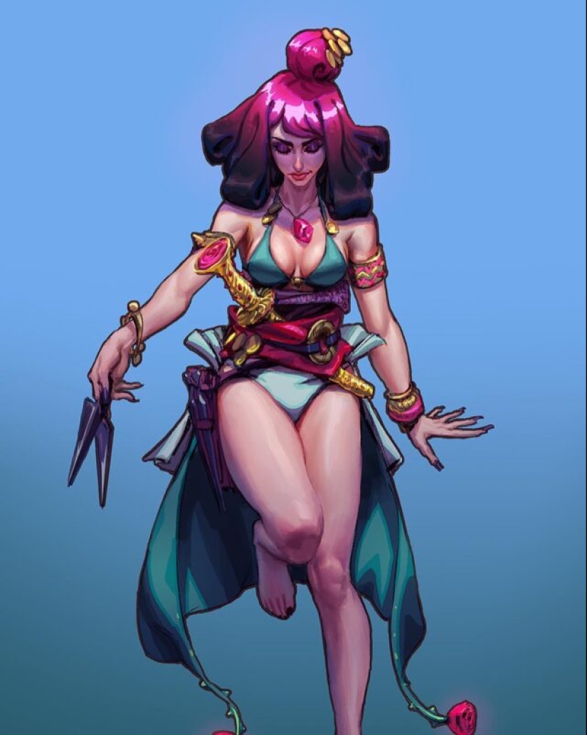 Bellezas sexy de los mundos fantásticos de Ibrahim Swaid Bellezas sexy de los mundos fantásticos de Ibrahim Swaid