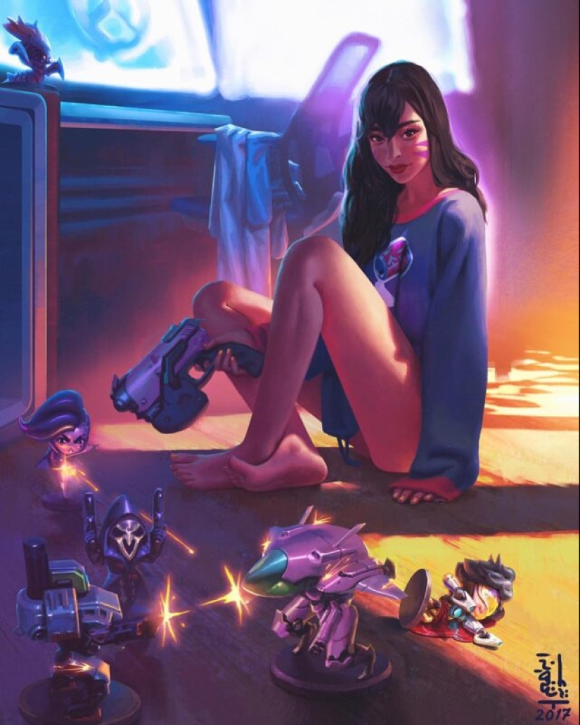 Bellezas sexy de los mundos fantásticos de Ibrahim Swaid Bellezas sexy de los mundos fantásticos de Ibrahim Swaid