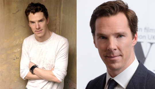 Benedict Cumberbatch y otras 12 estrellas cuya belleza no encaja en el marco de las normas