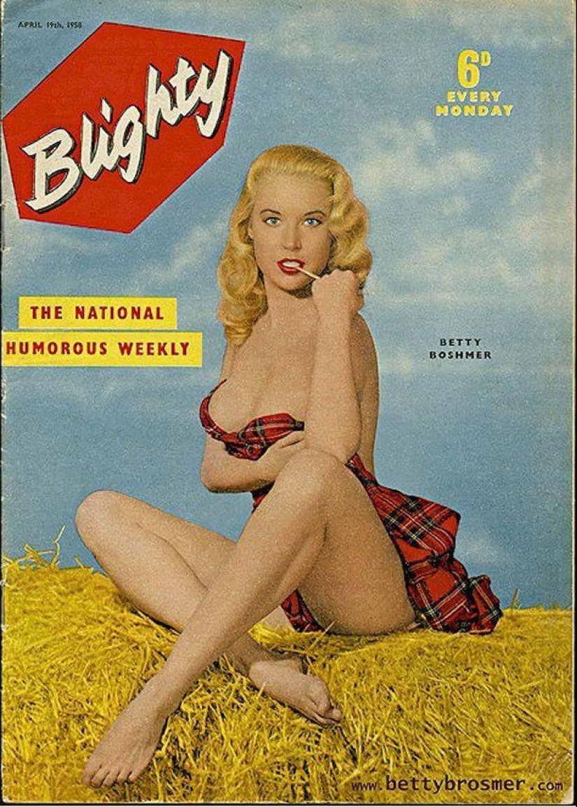 Betty Brosmer is the owner of the most gorgeous figure of the 50s Betty Brosmer is the owner of the most gorgeous figure of the 50s