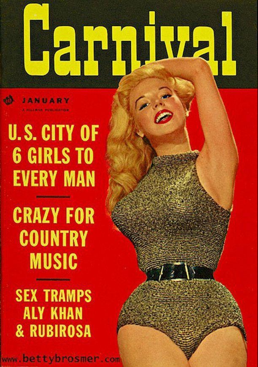 Betty Brosmer is the owner of the most gorgeous figure of the 50s Betty Brosmer is the owner of the most gorgeous figure of the 50s