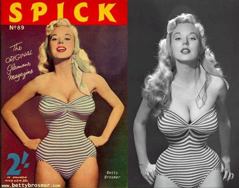 Betty Brosmer is the owner of the most gorgeous figure of the 50s Betty Brosmer is the owner of the most gorgeous figure of the 50s