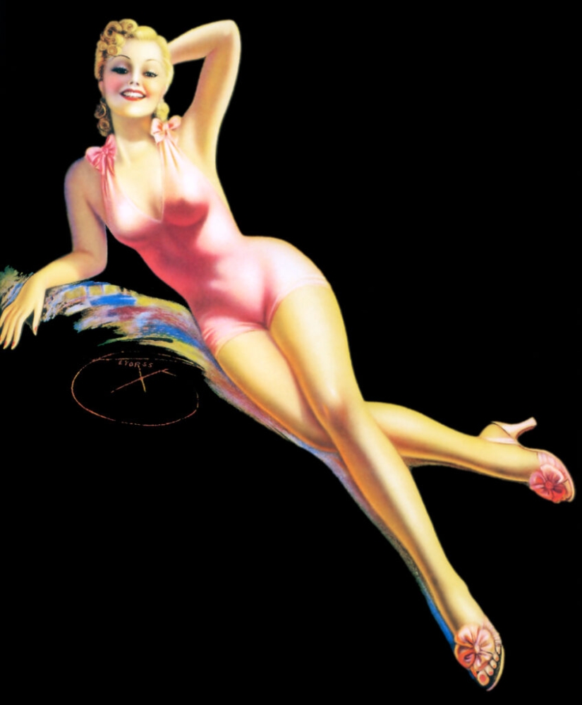 Billy DeVors - a diligent amateur who became a pin-up classic Billy DeVors - a diligent amateur who became a pin-up classic