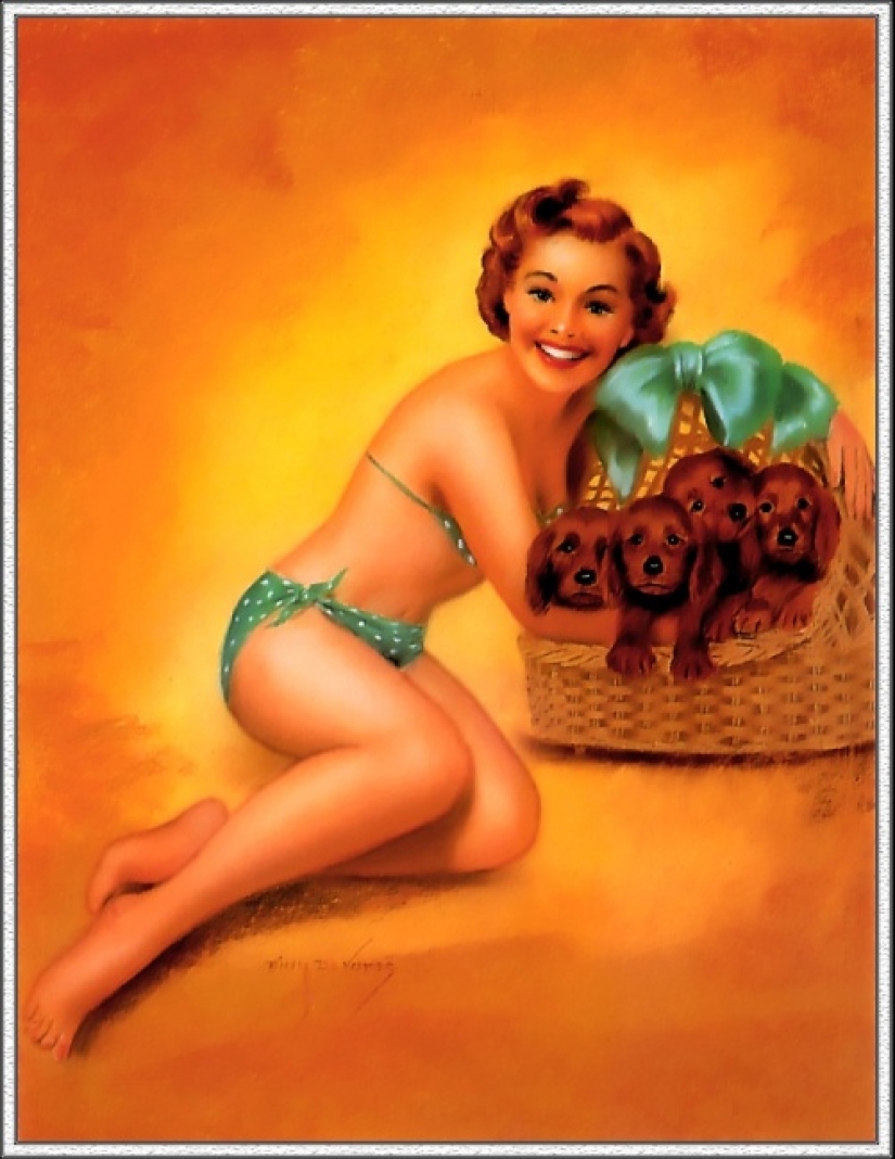 Billy DeVors: un aficionado diligente que se convirtió en un clásico del pin-up Billy DeVors: un aficionado diligente que se convirtió en un clásico del pin-up