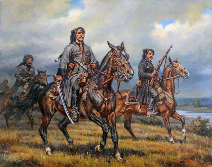 "Black Cossacks" Ukrainian Cossacks who did not take prisoners "Black Cossacks" Ukrainian Cossacks who did not take prisoners