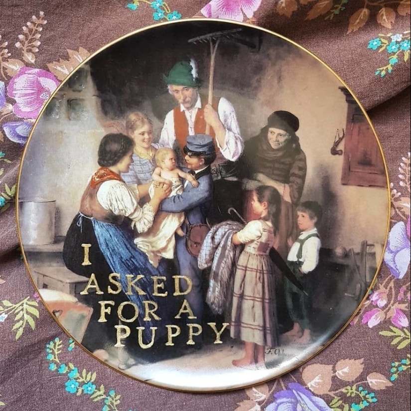 Black humor on porcelain: artist Camila Meicher and her "ugly plates" Black humor on porcelain: artist Camila Meicher and her "ugly plates"