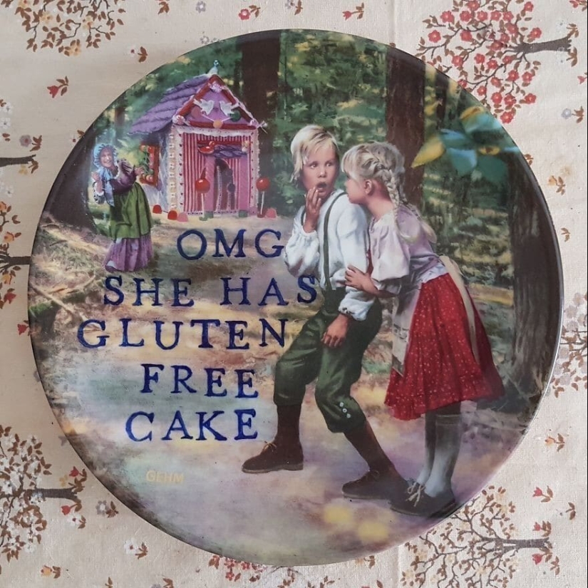 Black humor on porcelain: artist Camila Meicher and her "ugly plates" Black humor on porcelain: artist Camila Meicher and her "ugly plates"