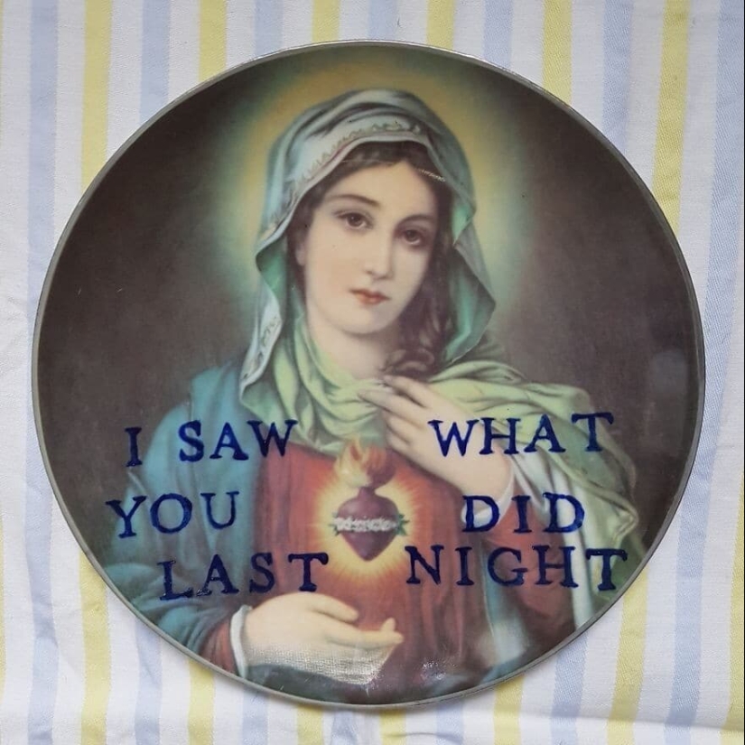 Black humor on porcelain: artist Camila Meicher and her "ugly plates" Black humor on porcelain: artist Camila Meicher and her "ugly plates"