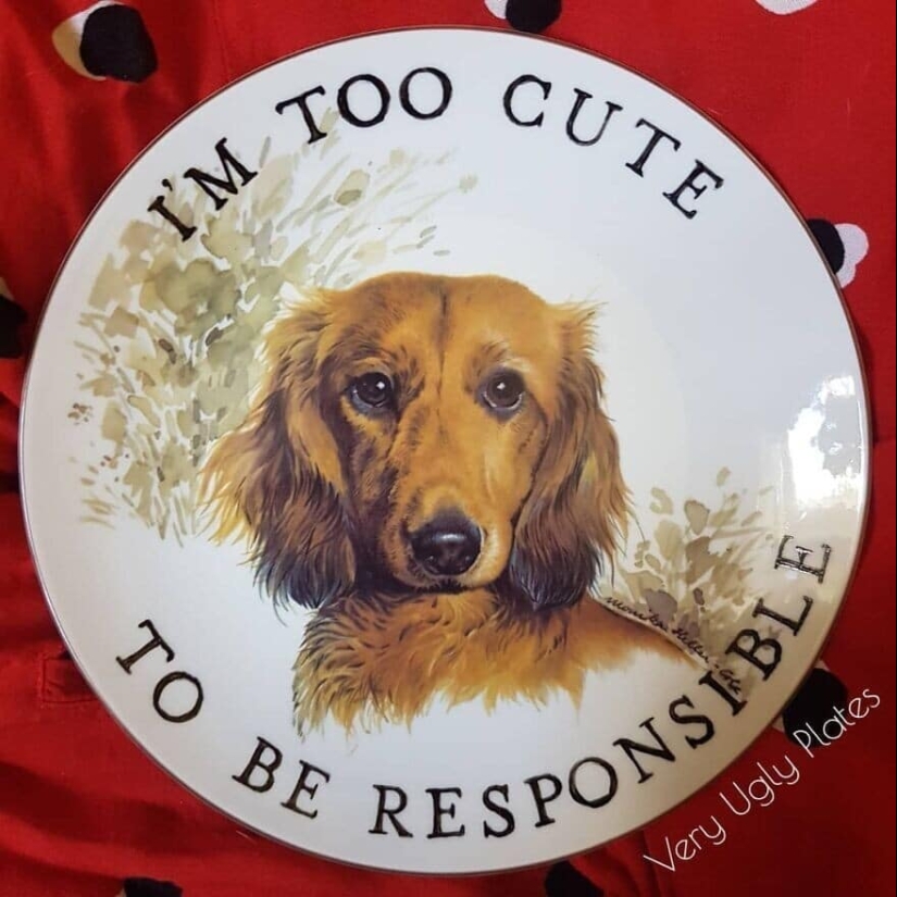 Black humor on porcelain: artist Camila Meicher and her "ugly plates" Black humor on porcelain: artist Camila Meicher and her "ugly plates"