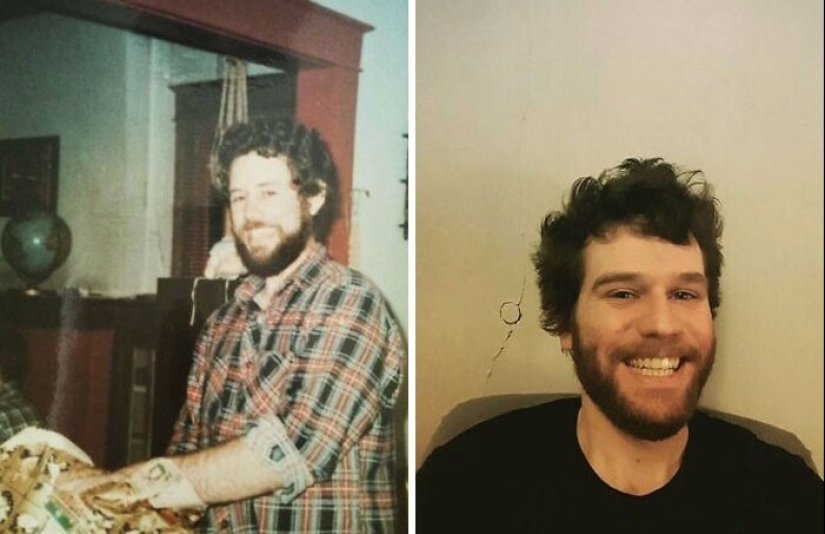 Blood is not water! 25 examples of striking similarities between relatives Blood is not water! 25 examples of striking similarities between relatives