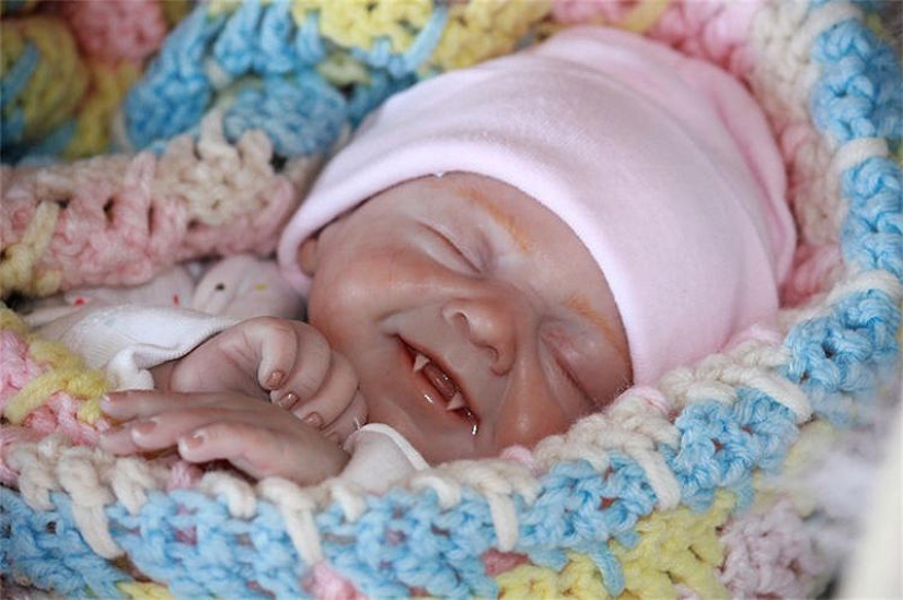 Bloodsuckers and spinogryz — non-child dolls from Bin Shanin