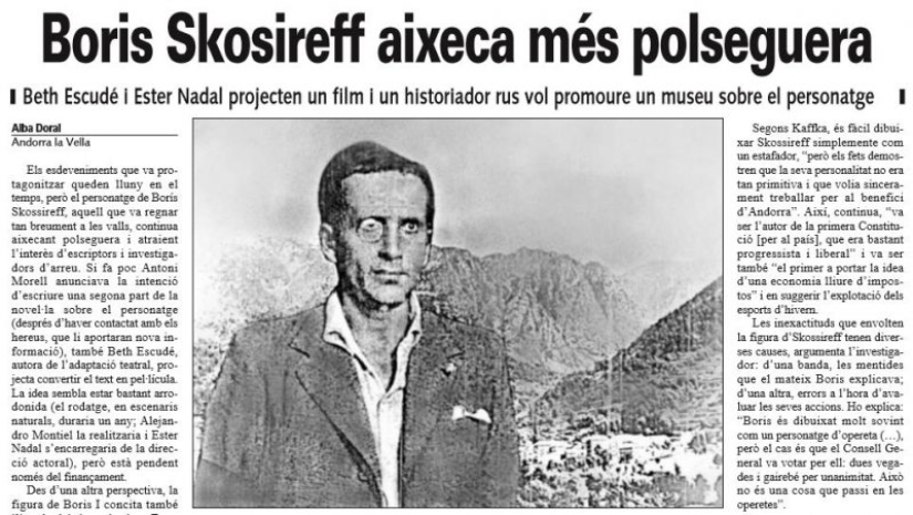 Boris I, King of Andorra: how the Russian combinator briefly became a European monarch Boris I, King of Andorra: how the Russian combinator briefly became a European monarch