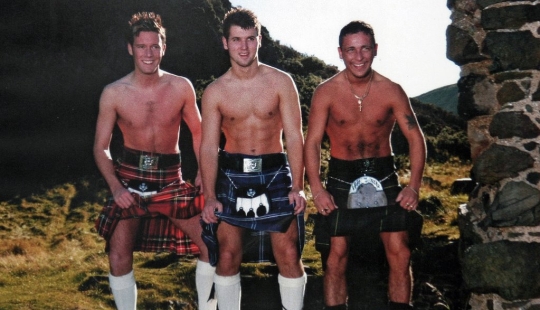 Boys — short skirts, or Where to wear a kilt