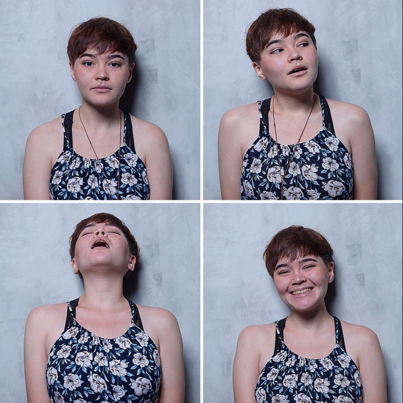 Brazilian photographer took pictures of women before, during and after orgasm