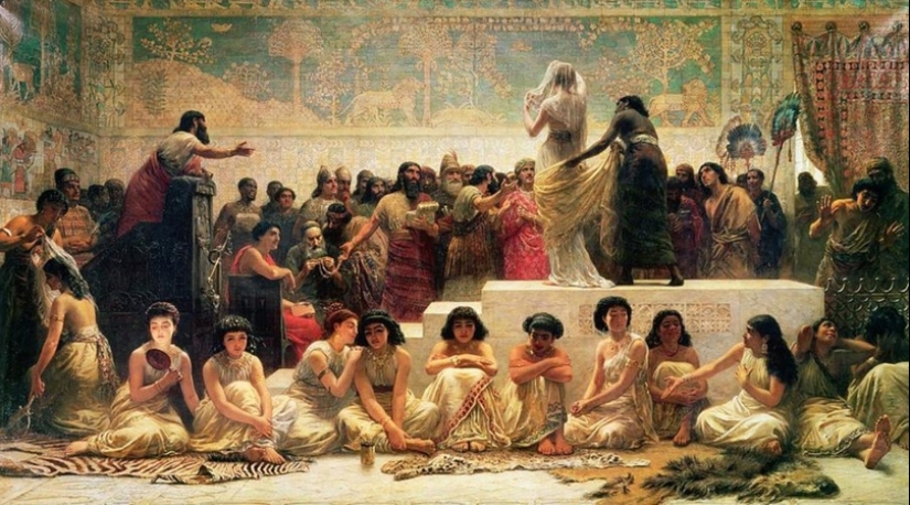 Bride auction, or why in Babylon even ugly girls were in great demand Bride auction, or why in Babylon even ugly girls were in great demand
