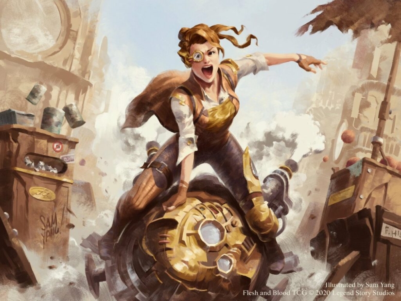 Bright illustrations by digital art master Sam Young Bright illustrations by digital art master Sam Young