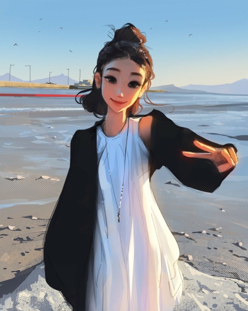 Bright illustrations by digital art master Sam Young Bright illustrations by digital art master Sam Young