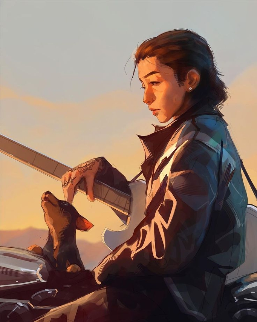 Bright illustrations by digital art master Sam Young Bright illustrations by digital art master Sam Young