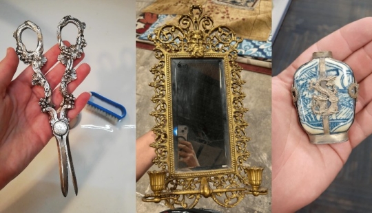 Buscaba cobre, encontré oro: 30 fotos de objetos antiguos y muy valiosos de mercadillos