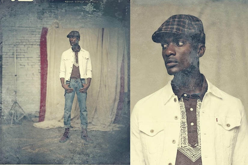 Cabezas rapadas africanas en el Proyecto Lagos Calling Cabezas rapadas africanas en el Proyecto Lagos Calling