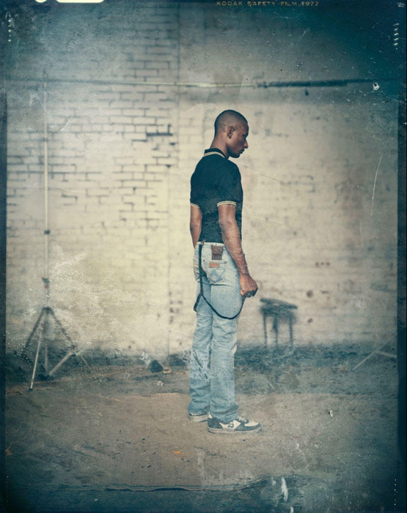 Cabezas rapadas africanas en el Proyecto Lagos Calling Cabezas rapadas africanas en el Proyecto Lagos Calling