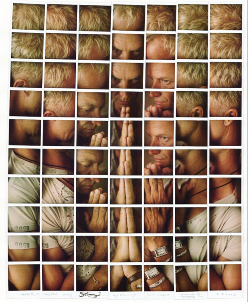 Caras de celebridades ensambladas a partir de un mosaico fascinante Caras de celebridades ensambladas a partir de un mosaico fascinante