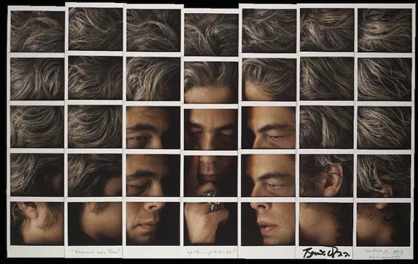 Caras de celebridades ensambladas a partir de un mosaico fascinante Caras de celebridades ensambladas a partir de un mosaico fascinante