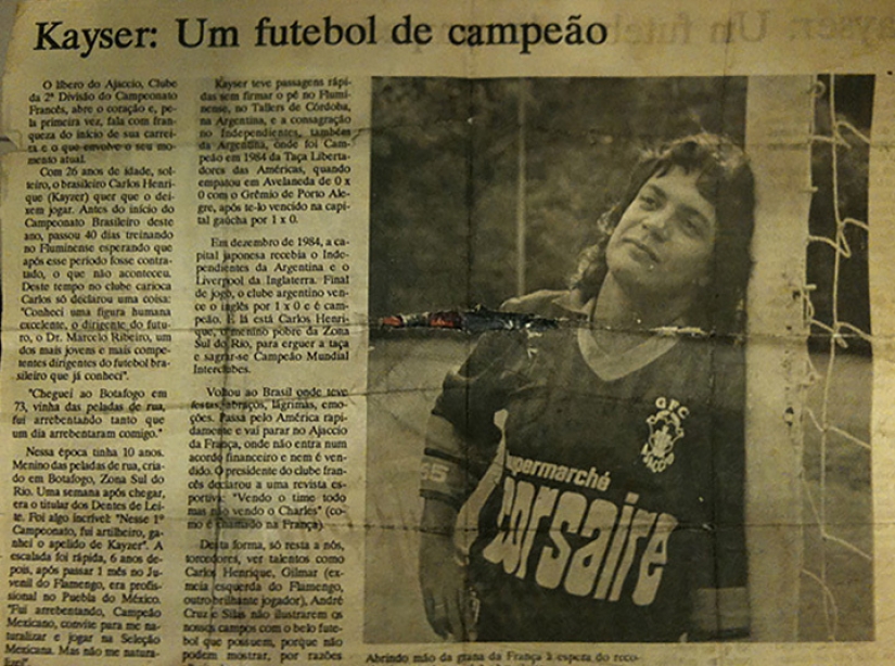 Carlos Kaiser es el mejor futbolista que nunca jugó al fútbol Carlos Kaiser es el mejor futbolista que nunca jugó al fútbol