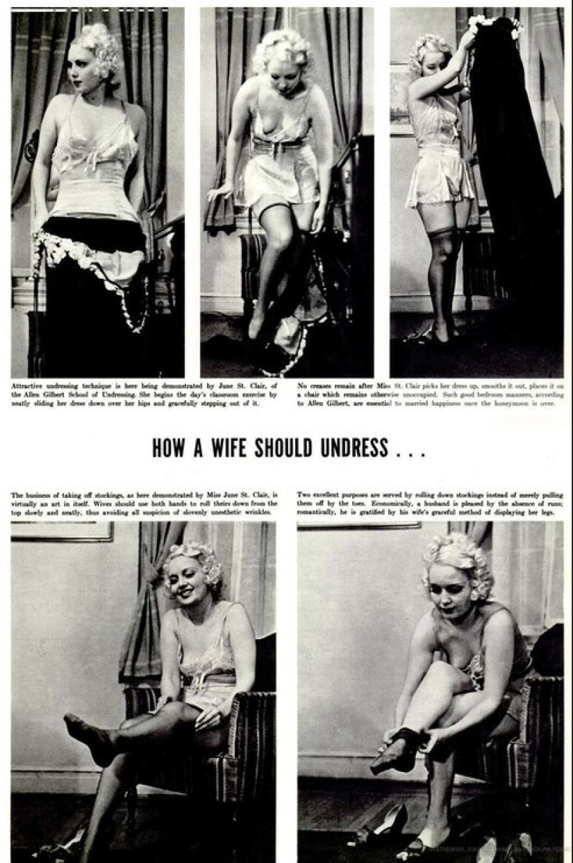 "Changes? Forget!": sex tips from the past for ideal wives "Changes? Forget!": sex tips from the past for ideal wives