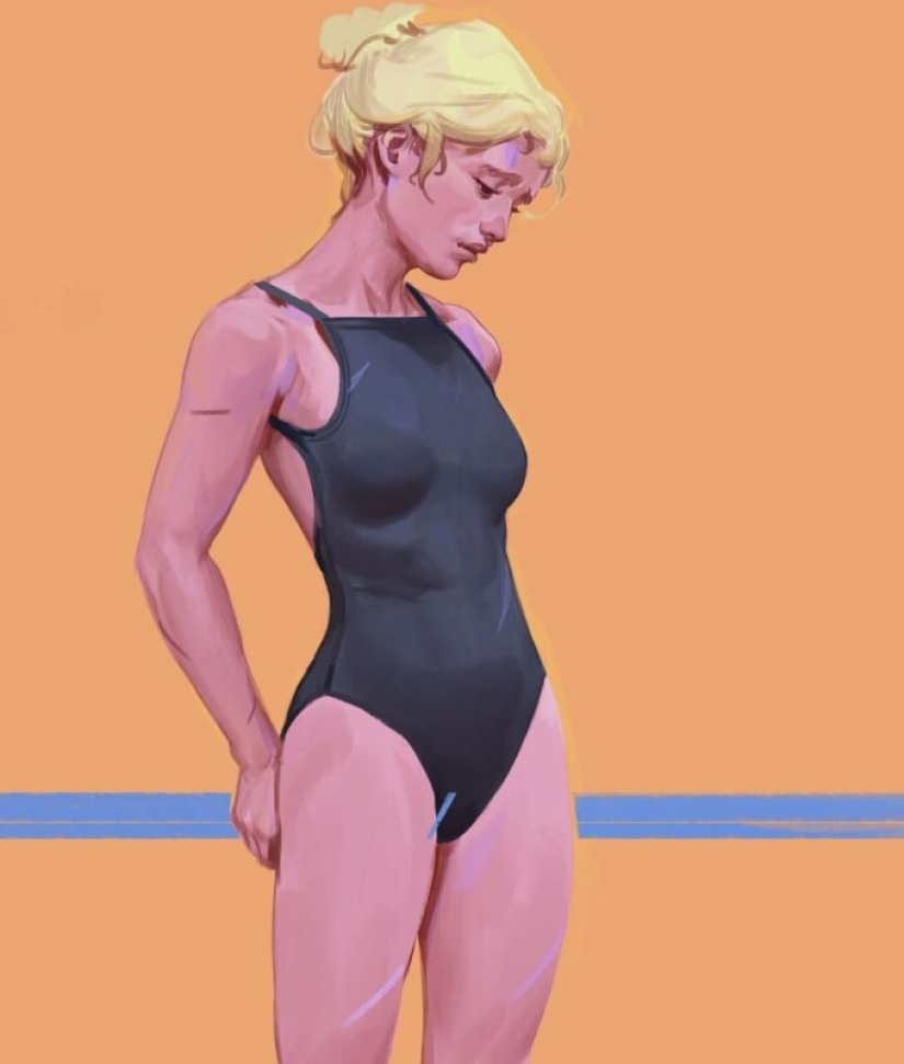 Chicas lindas de cuentos de hadas del artista de Moscú Nikolai Kurganov Chicas lindas de cuentos de hadas del artista de Moscú Nikolai Kurganov