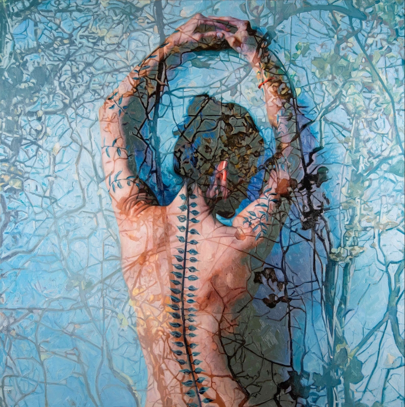 Chicas mojadas en pinturas sensuales de la artista Alissa Monks Chicas mojadas en pinturas sensuales de la artista Alissa Monks