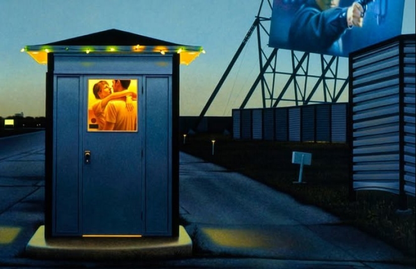 Chicas, verano y armas: pinturas realistas sobre madera de Andrew Valko