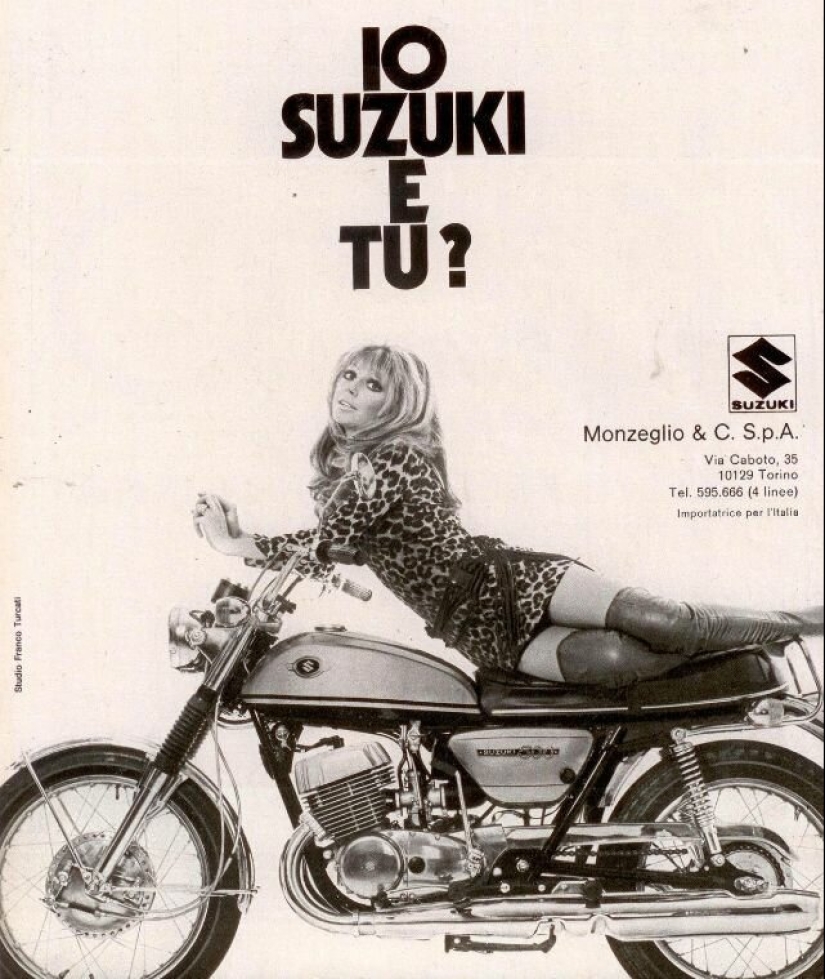 Chicas y motos-20 maravillosas imágenes retro