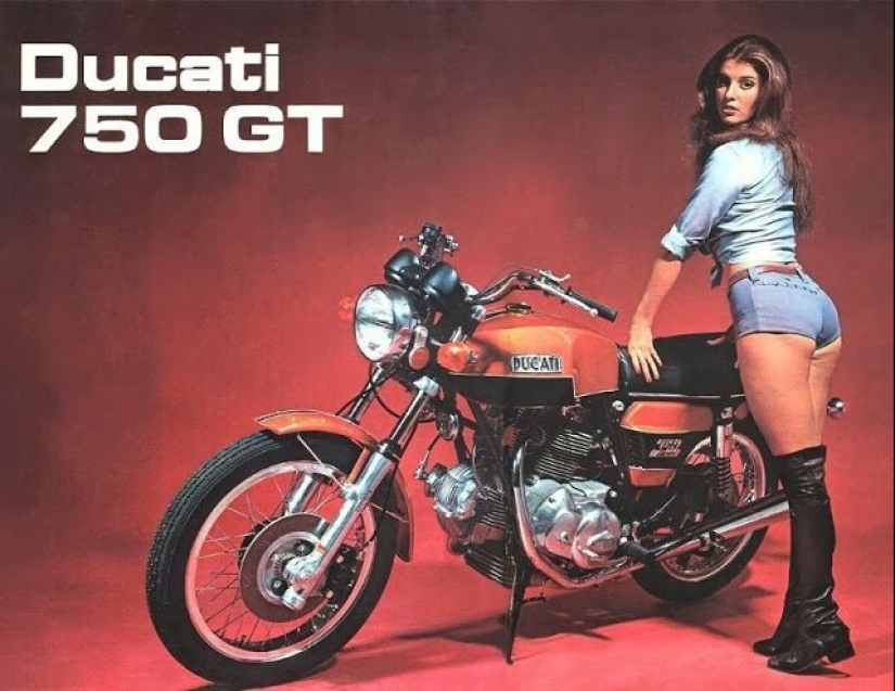 Chicas y motos-20 maravillosas imágenes retro