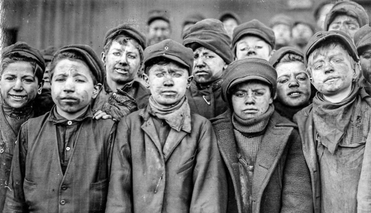 Child labor in twentieth-century America: photographs of children in coal and zinc mines