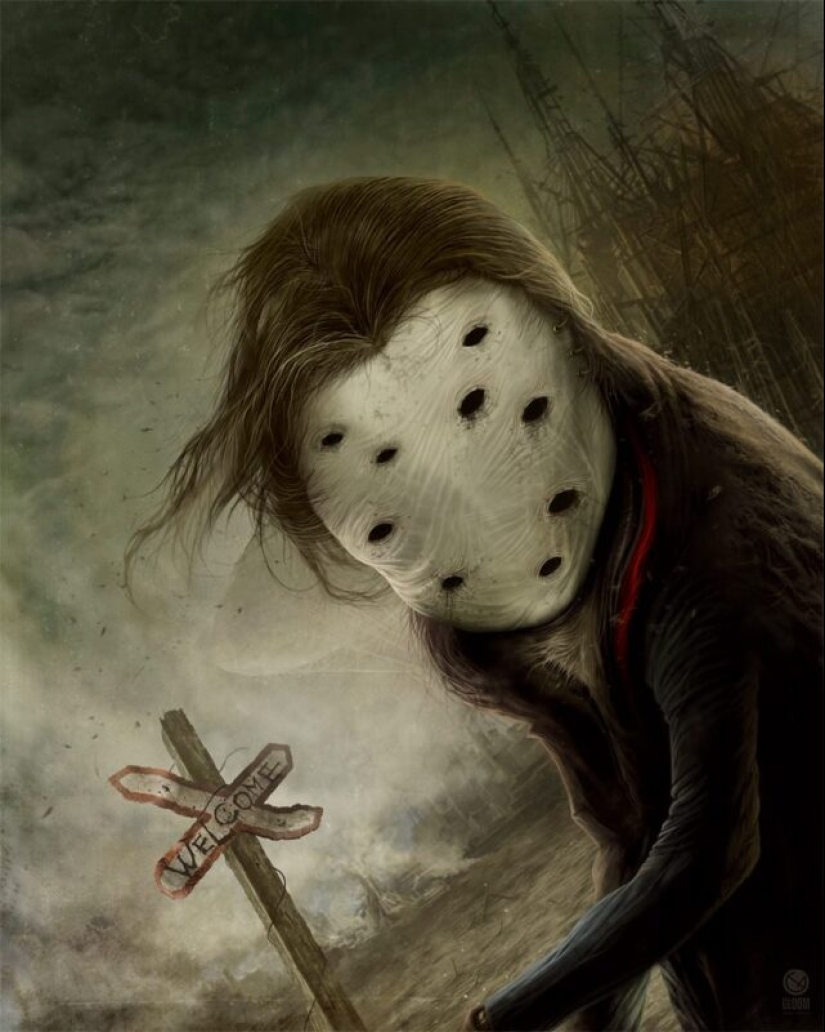 Chilling horror in the works of the master of horror-surrealism Anton Semenov Chilling horror in the works of the master of horror-surrealism Anton Semenov