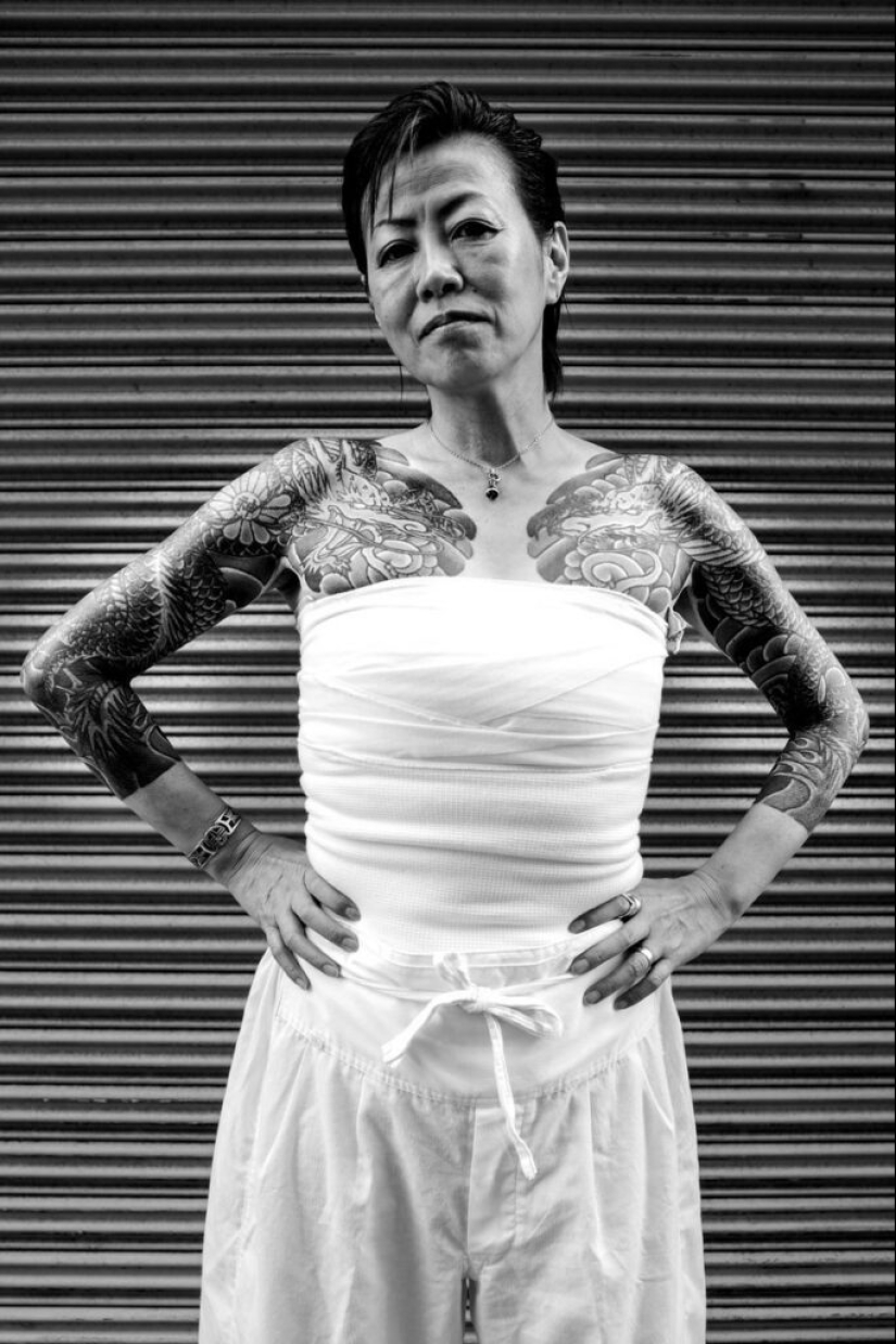 Chloe Jaffe and her intimate photos of yakuza women