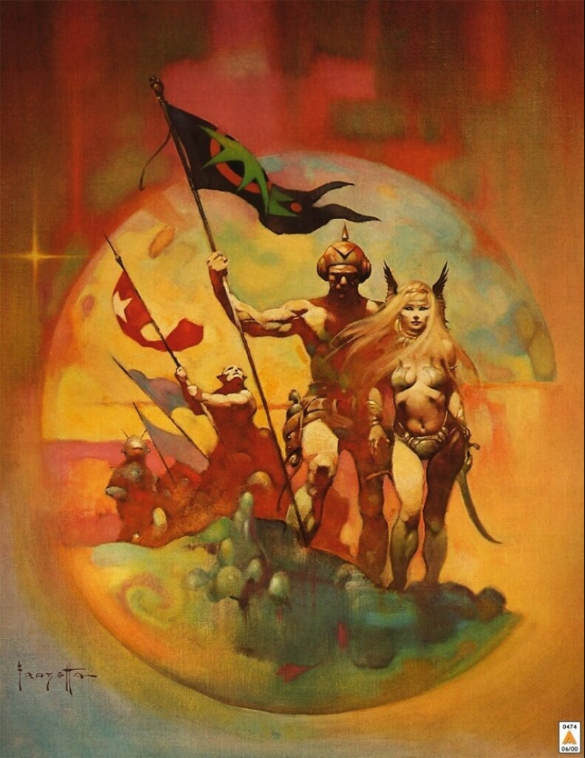 Classic Fantasy Illustration by Frank Frazetta Classic Fantasy Illustration by Frank Frazetta