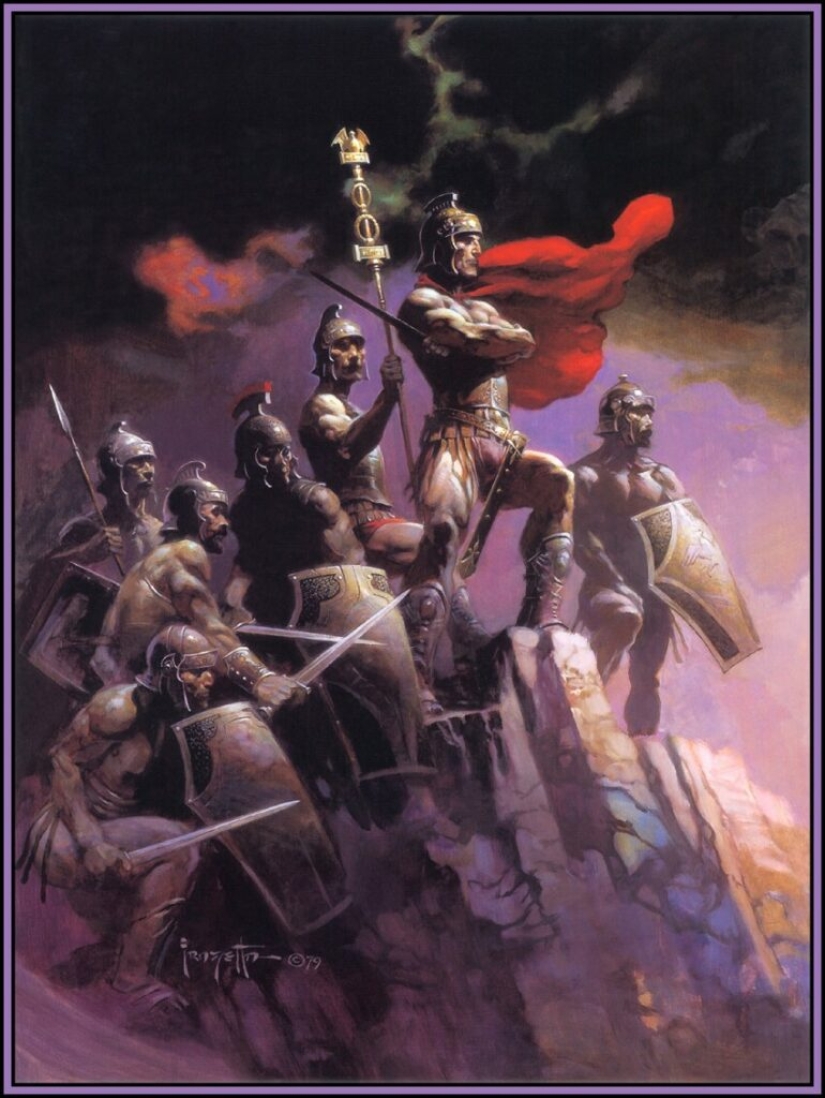 Classic Fantasy Illustration by Frank Frazetta Classic Fantasy Illustration by Frank Frazetta