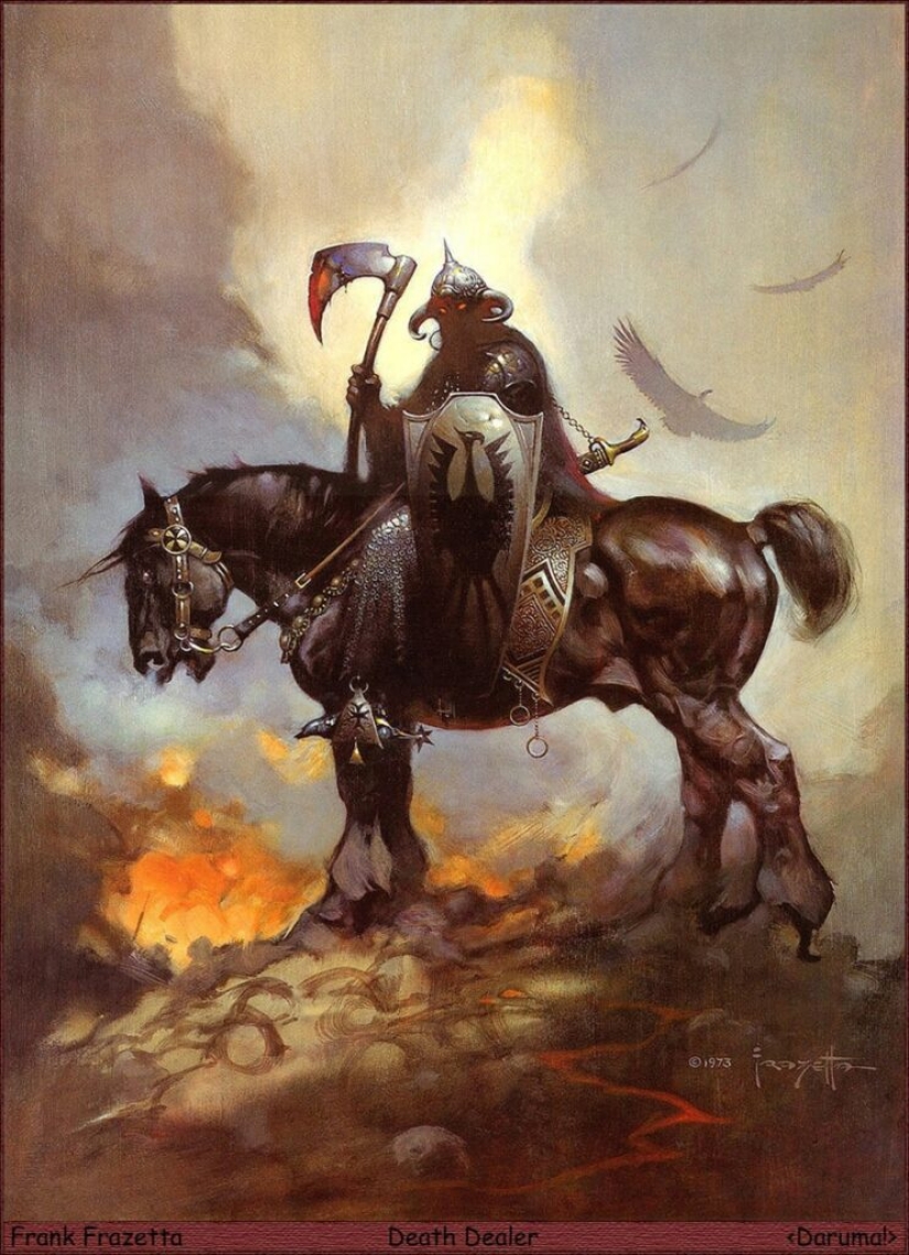 Classic Fantasy Illustration by Frank Frazetta Classic Fantasy Illustration by Frank Frazetta